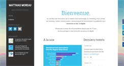 Desktop Screenshot of matthias-moreau.com
