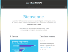 Tablet Screenshot of matthias-moreau.com